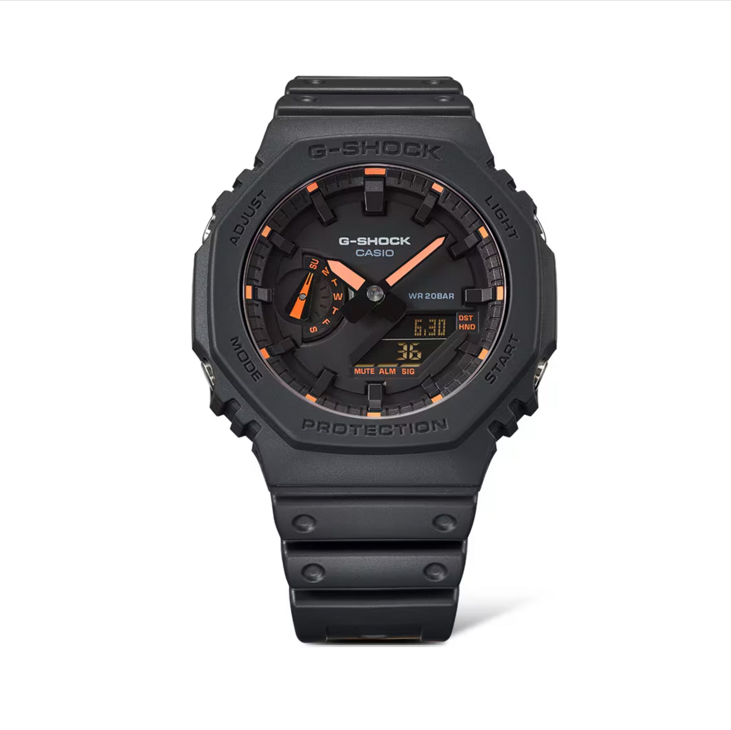 ANALOG-DIGITAL Neon Accent Series GA-2100-1A4ER