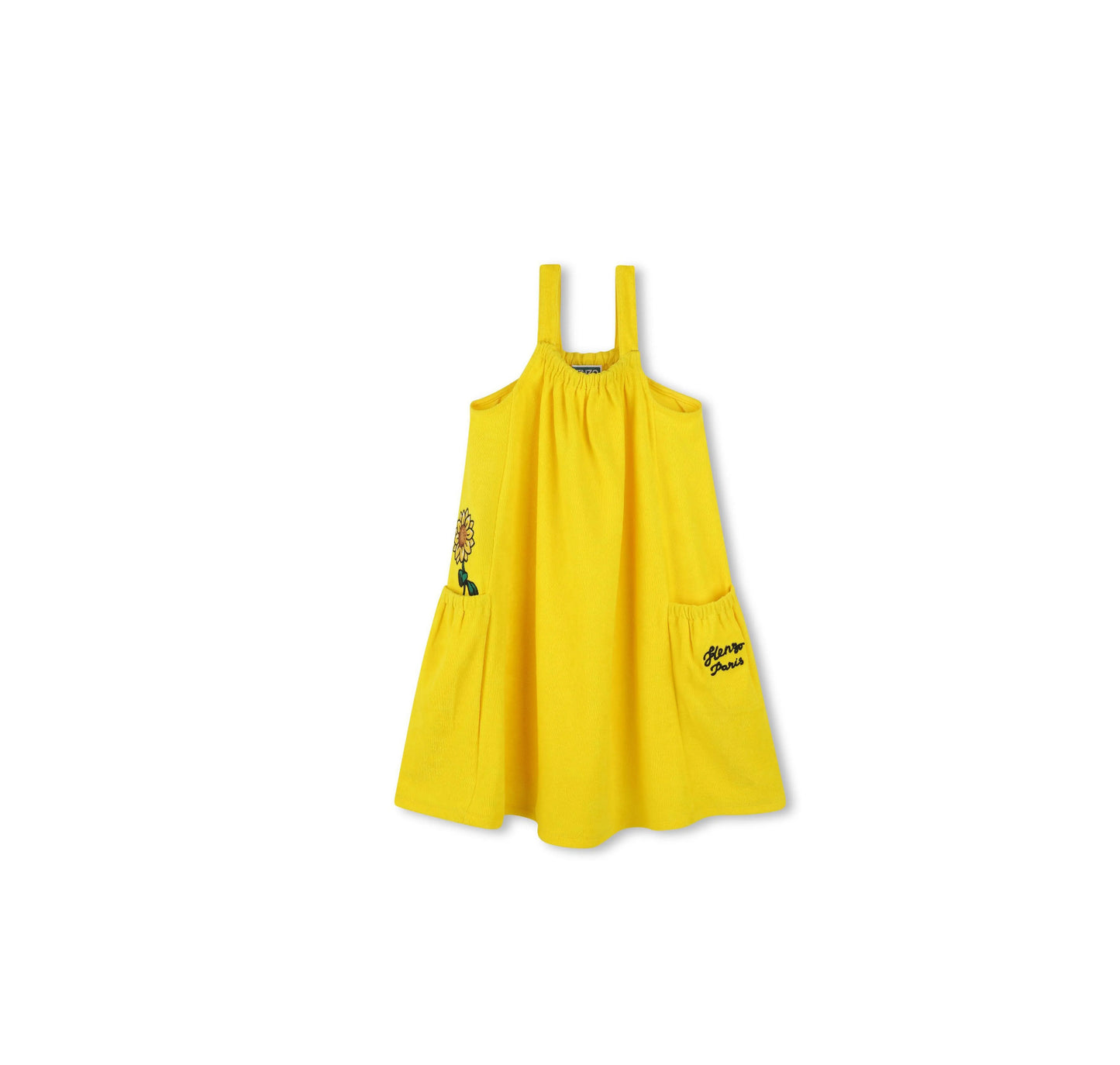 Kenzo Kids logo-embroidered dress