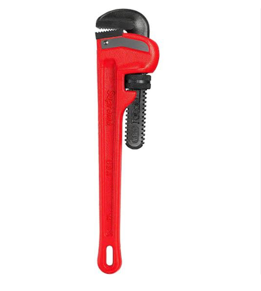Supreme Ridgid Pipe Wrench Red