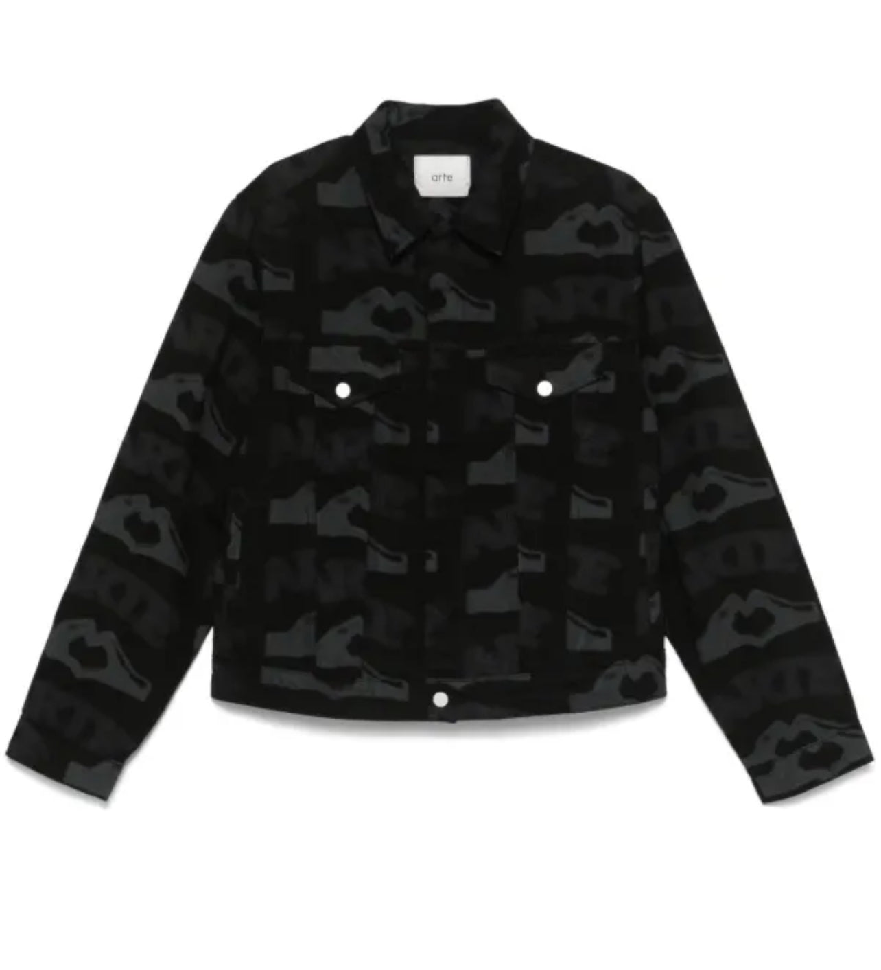 Arte Antwerp heart-printed Jacket |
Black