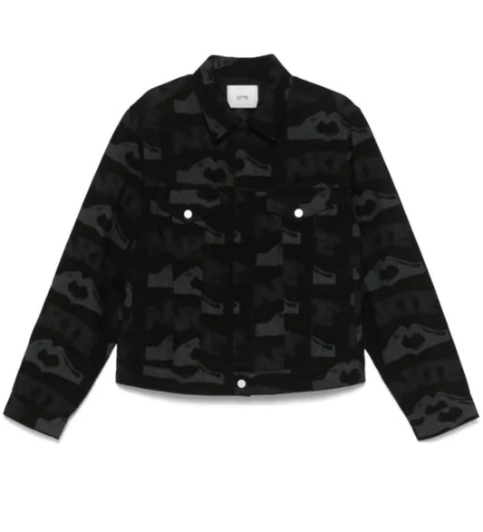 Arte Antwerp heart-printed Jacket |
Black