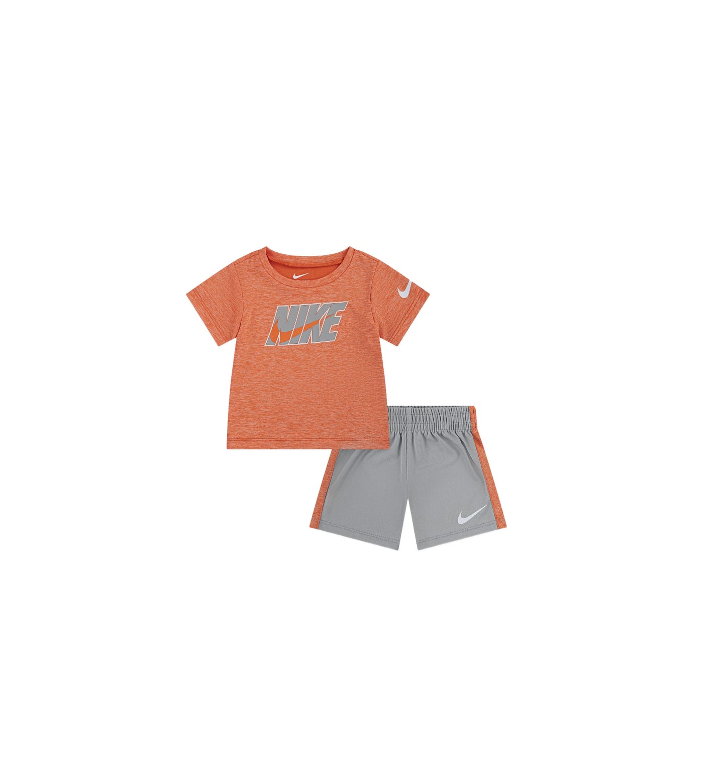 Nike Kids logo-print short set