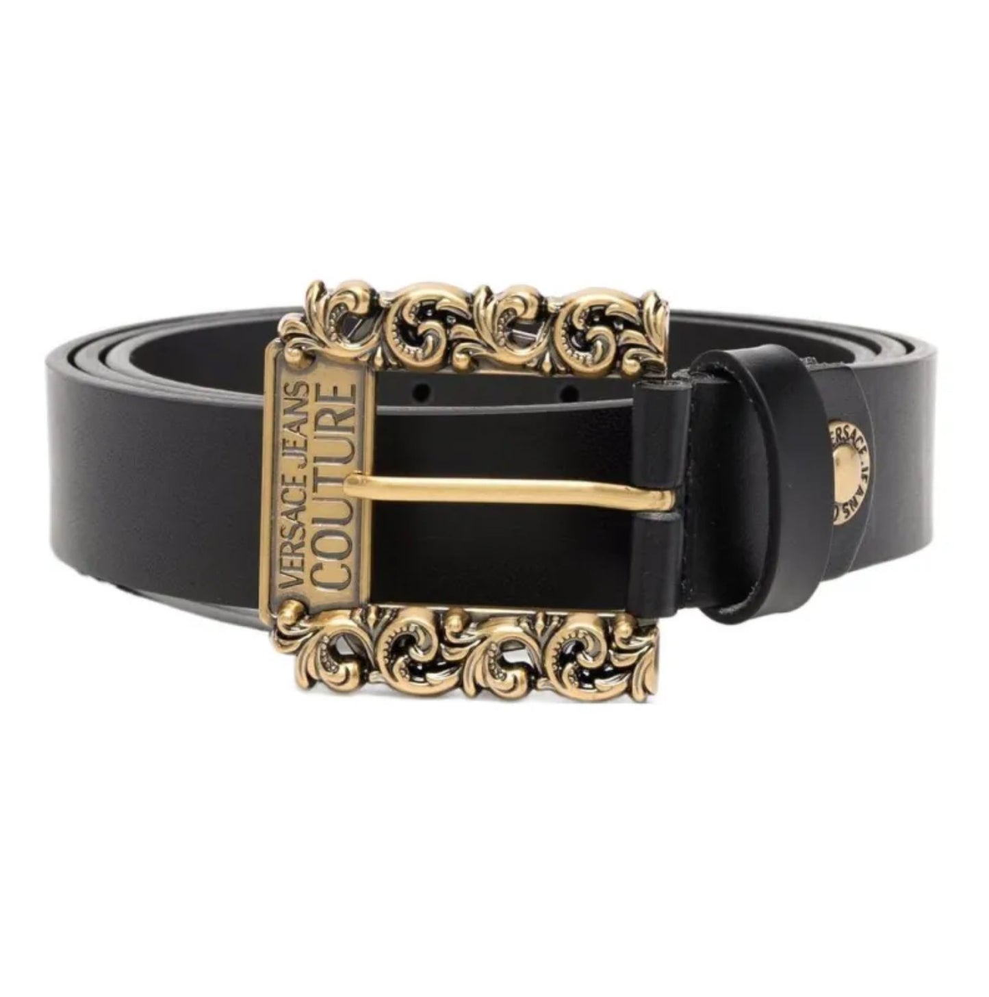 VERSACE JEANS COUTURE Cow Leather Leather Belts Unisex