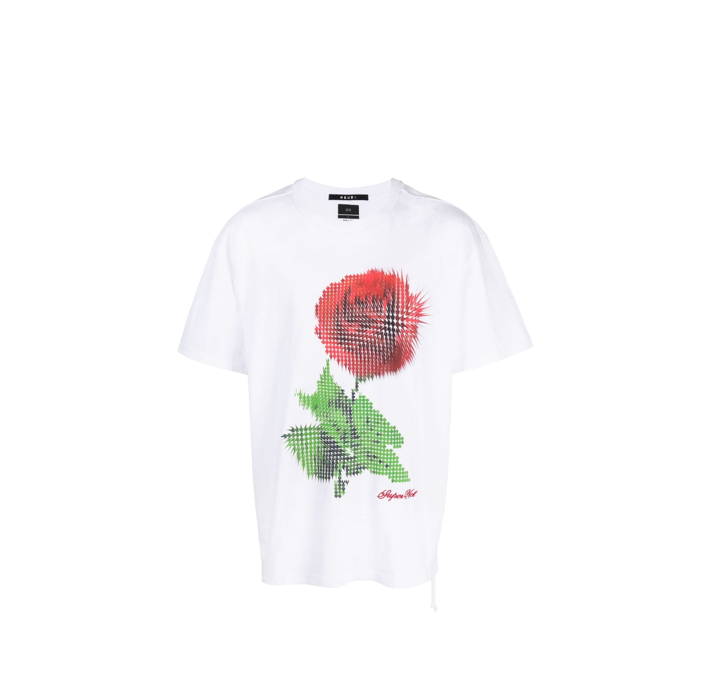 Ksubi Pixel- Biggie cotton print shirt