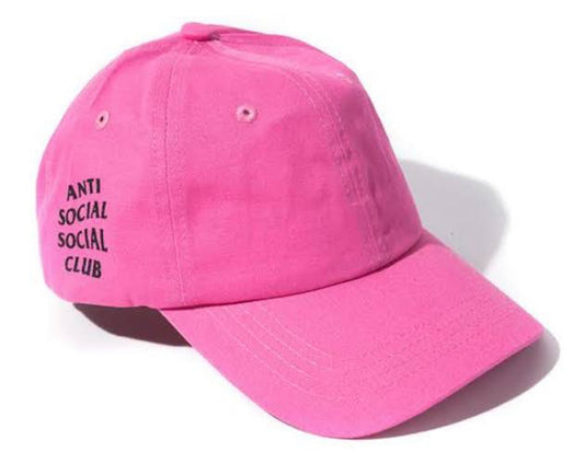 Anti Social Social Club WEIRD Cap Hot Pink