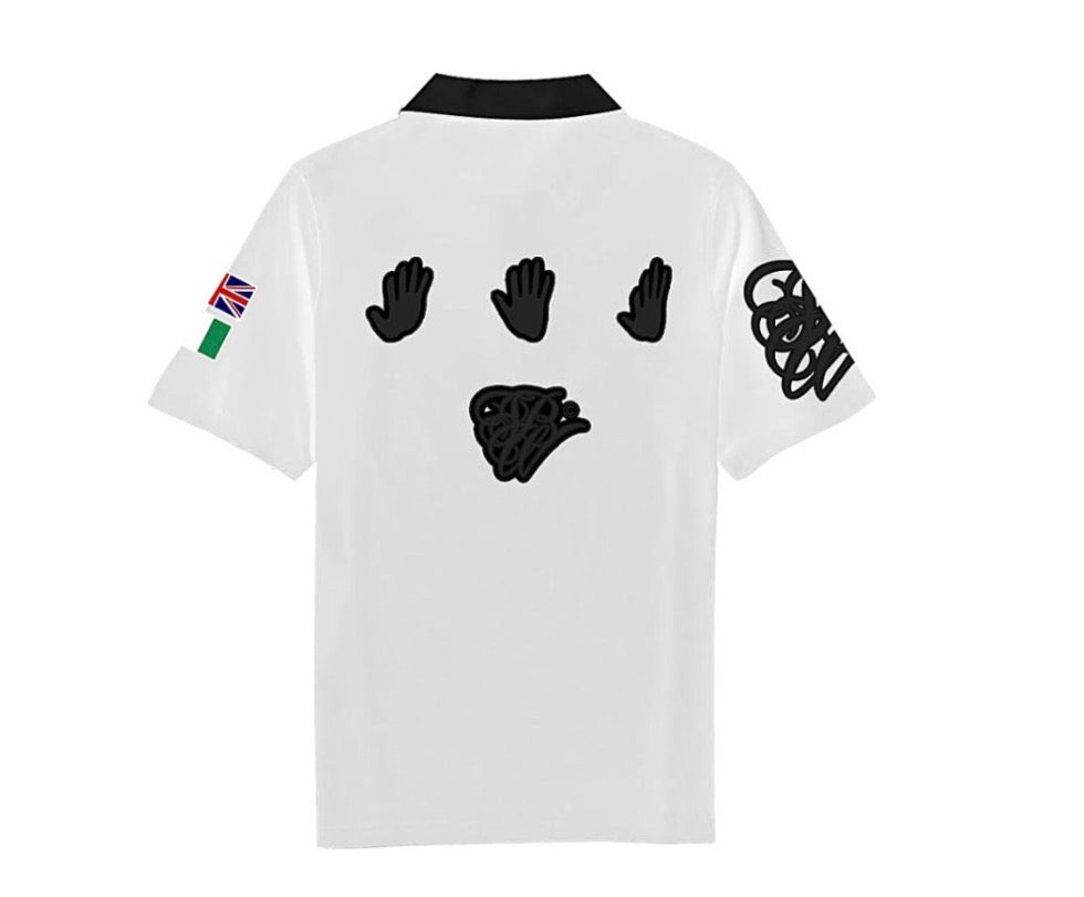 SBW RUGBY POLO WHITE