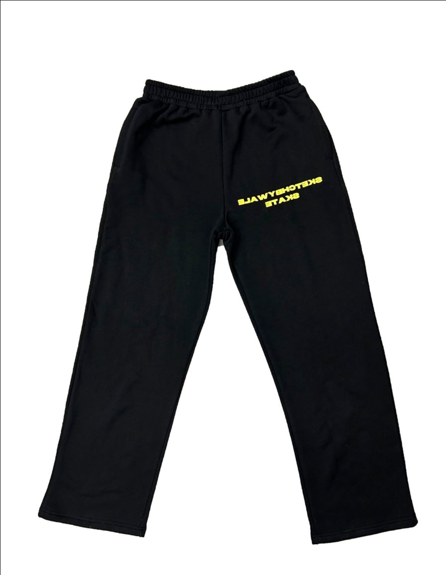 SWB BLACK MIRROR SWEATPANTS