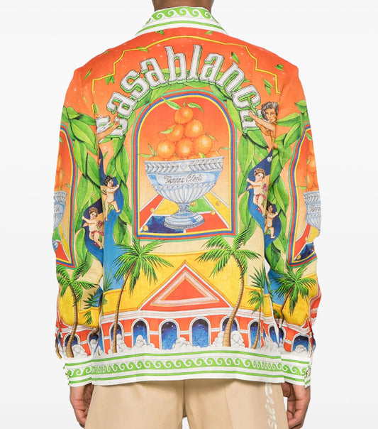 Casablanca
Trophy linen shirt