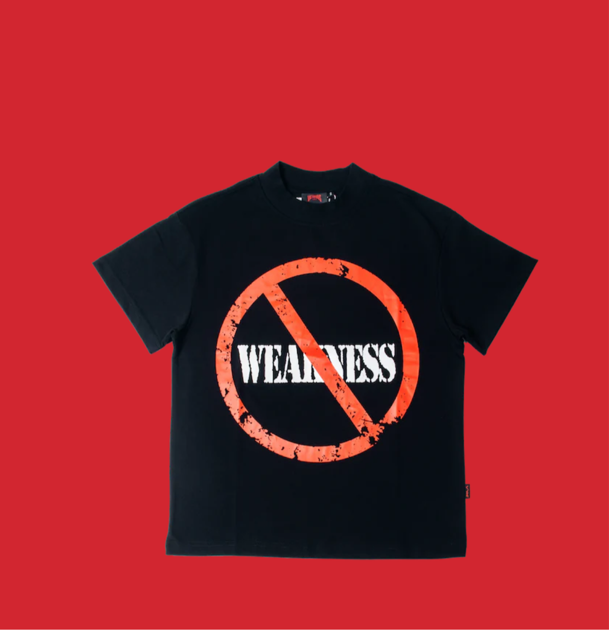 VY NO WEAKNESS TEE - BLACK