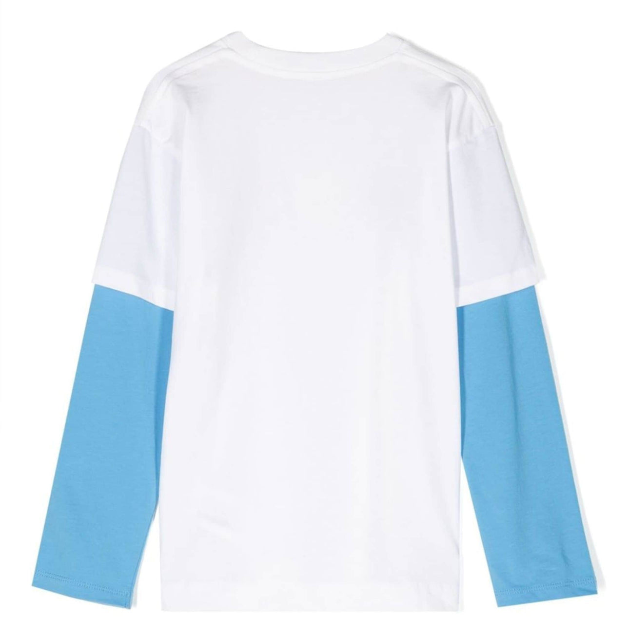 There Was One Kids Trilogy-print long-sleeved cotton T-shirt