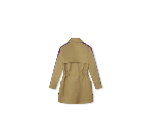 Karl Lagerfeld Kids
Logo-jacquard zip-up dress
