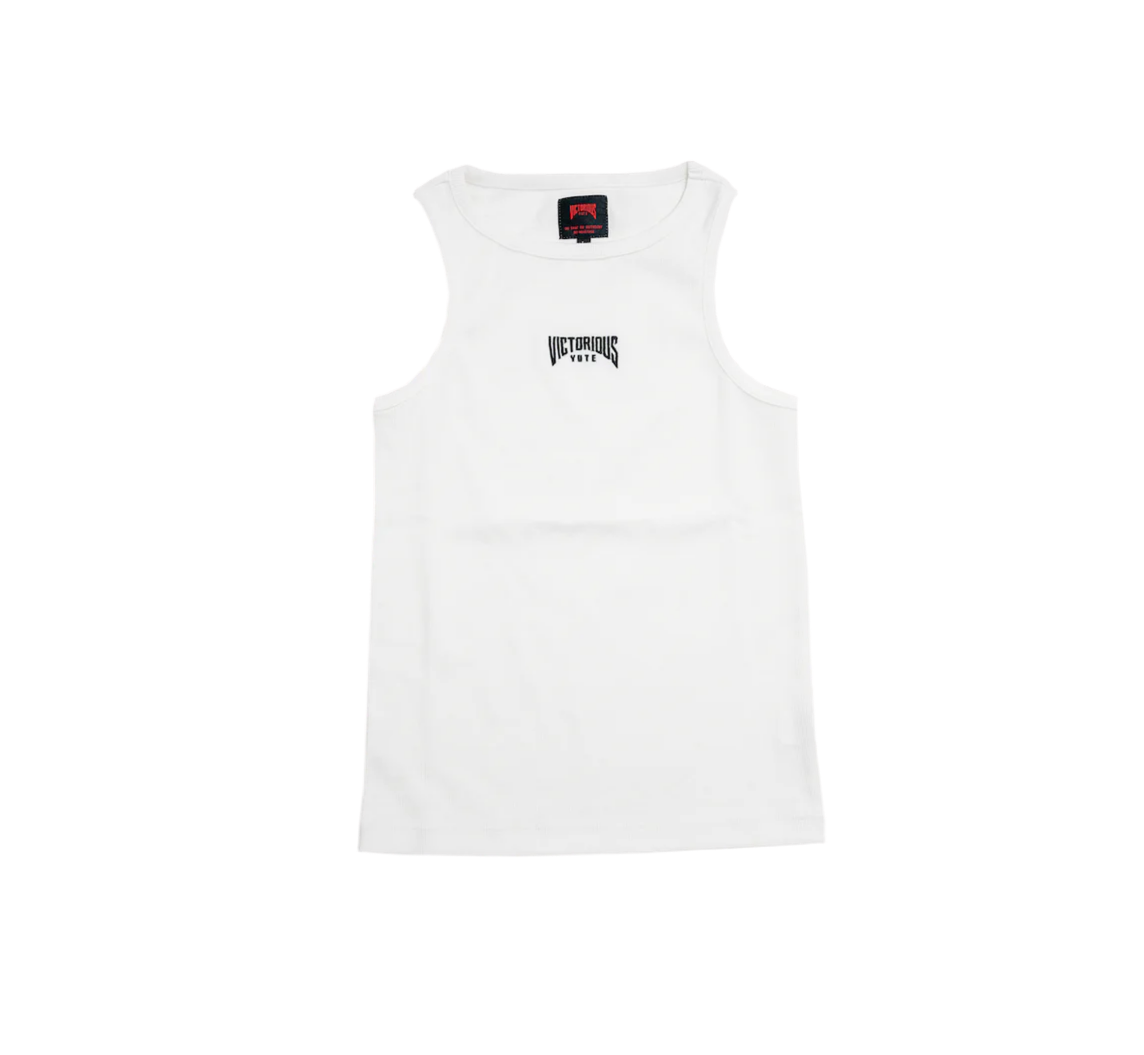 VY ESSENTIALS TANK TOP - WHITE
