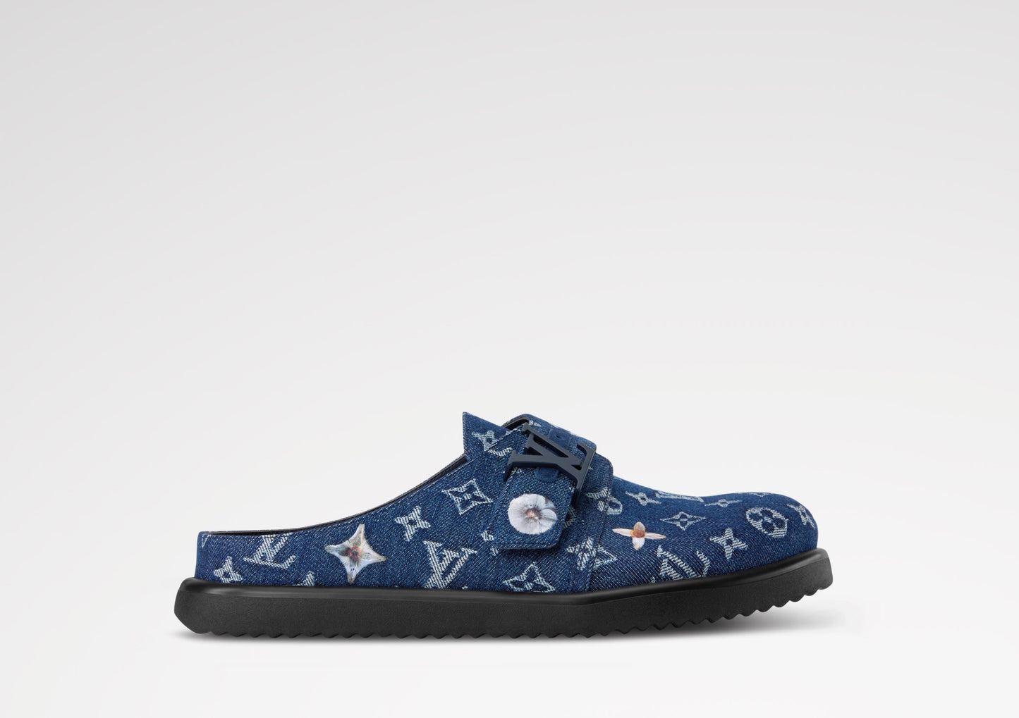 LV Easy Mule Monogram Denim