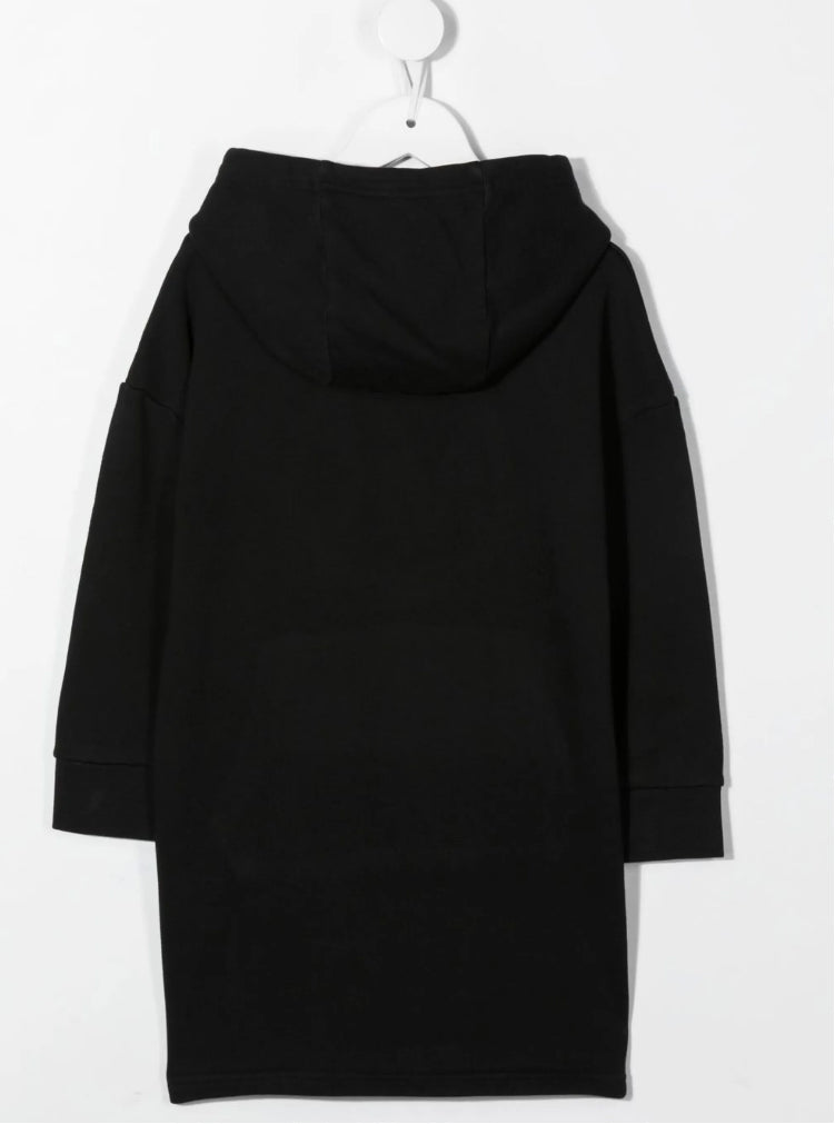 Michael Kors Kids
Rhinestone-logo hoodie dress