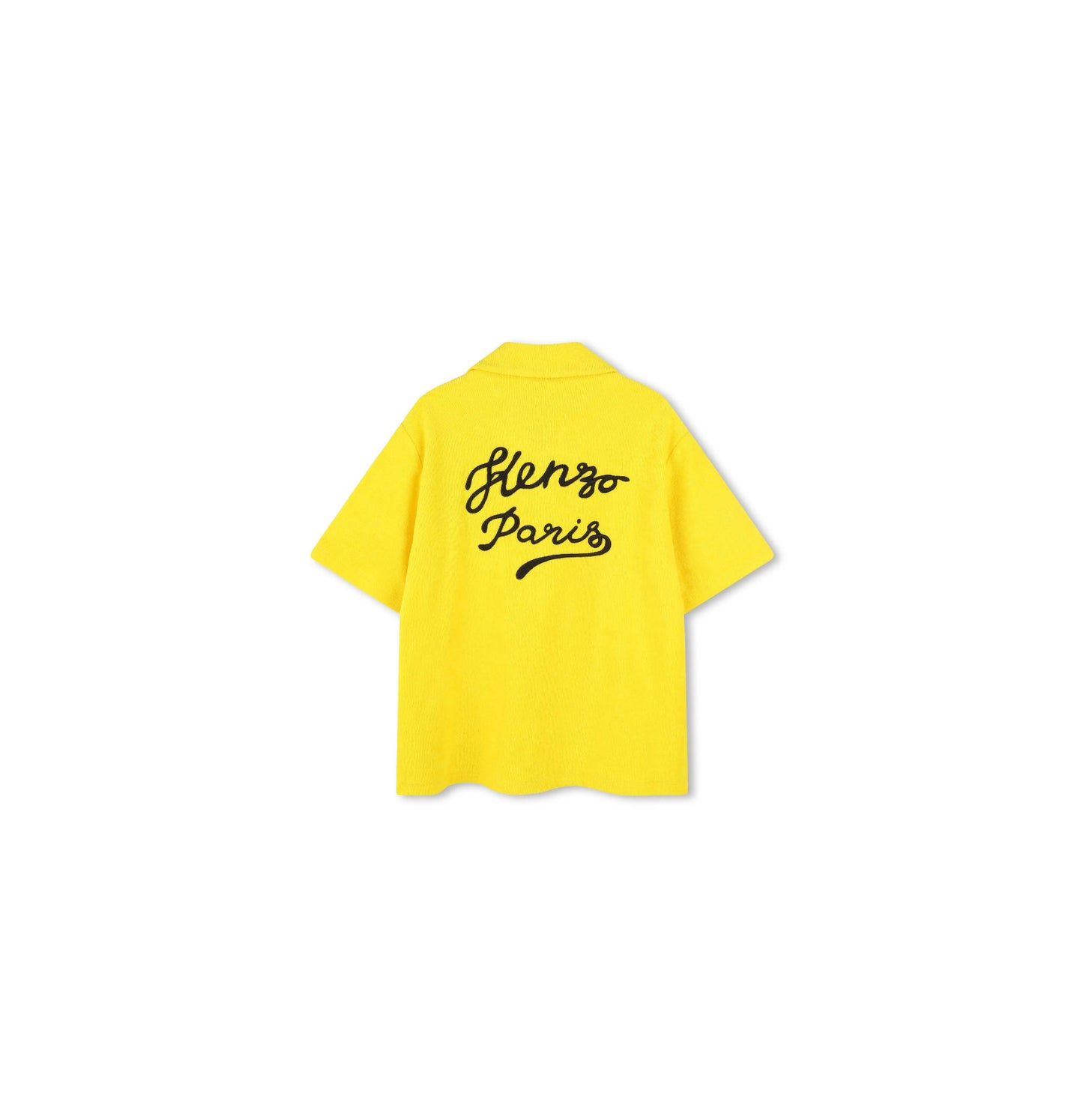 Kenzo Kids logo-embroidered shirt