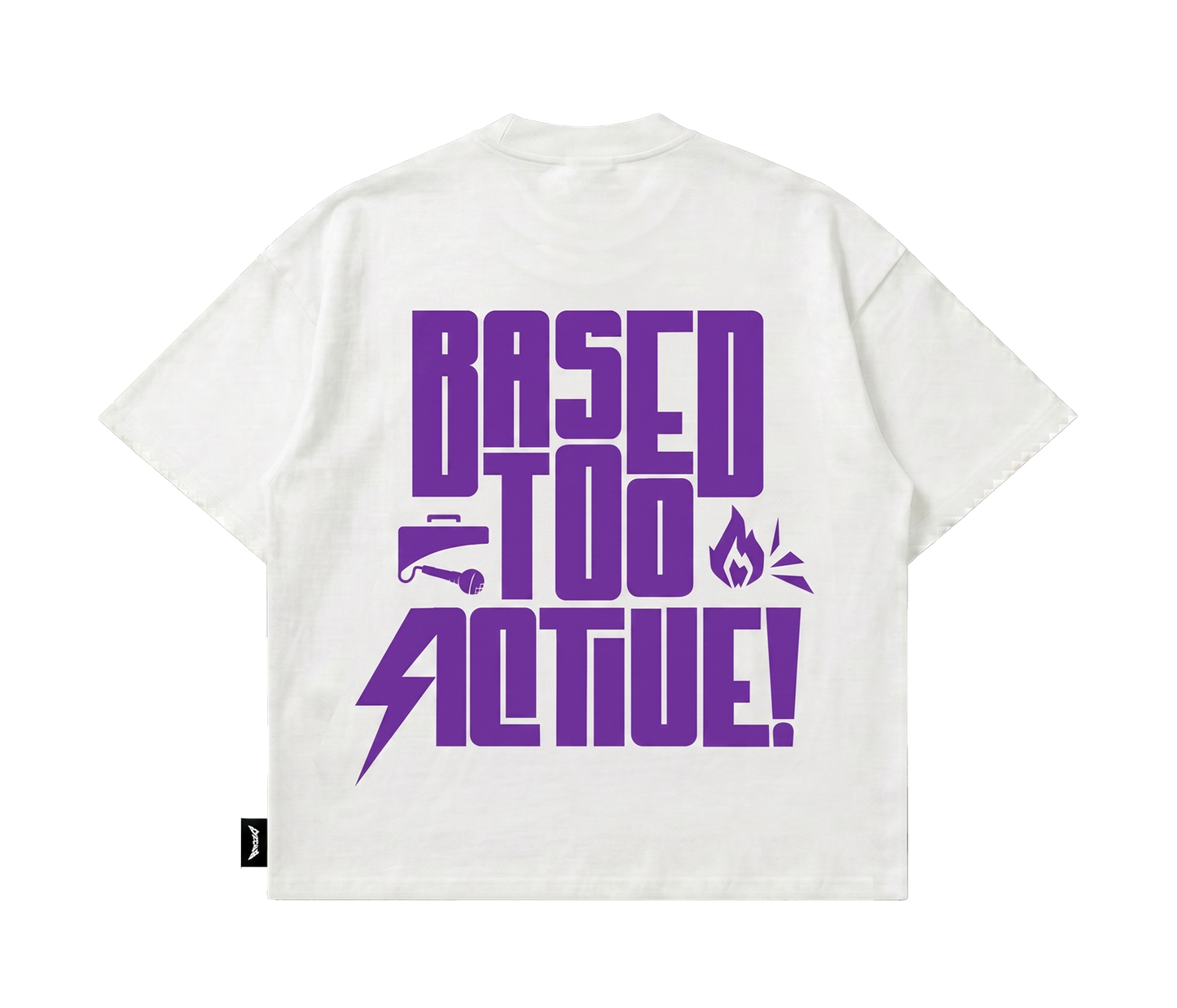 BASED NATION Voltage tee White