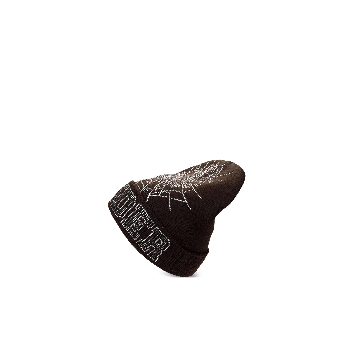 SP5DER
Rhinestone-embellished beanie