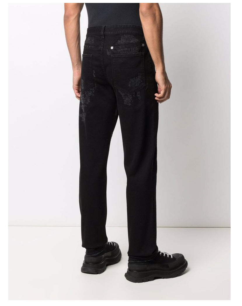 Givenchy slim-fit destroyed jeans trousers