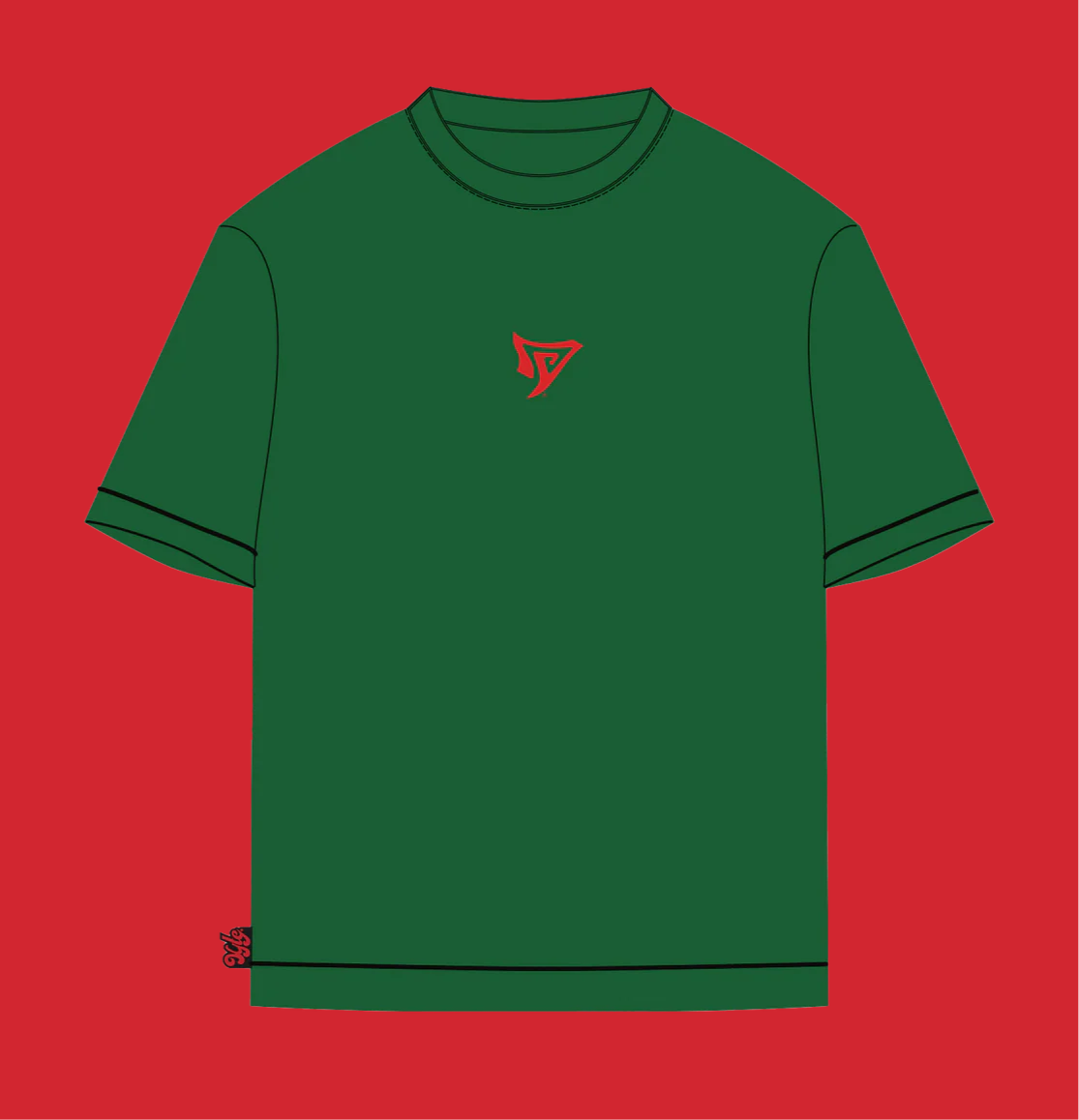 VY IN GREEN T-SHIRT