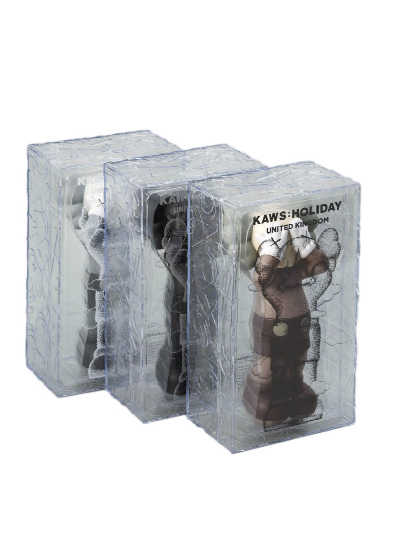 KAWS Holiday UK Vinyl Figure Brown/Grey/Black – DRIPPED COLLECTIONS KAWS Holiday UK Vinyl Figure Brown/Grey/Black – DRIPPED COLLECTIONS