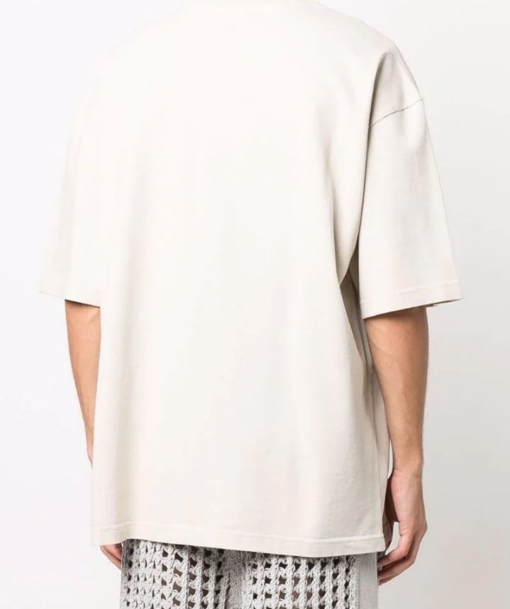 A BETTER MISTAKE Blue Flame graphic-print T-shirt