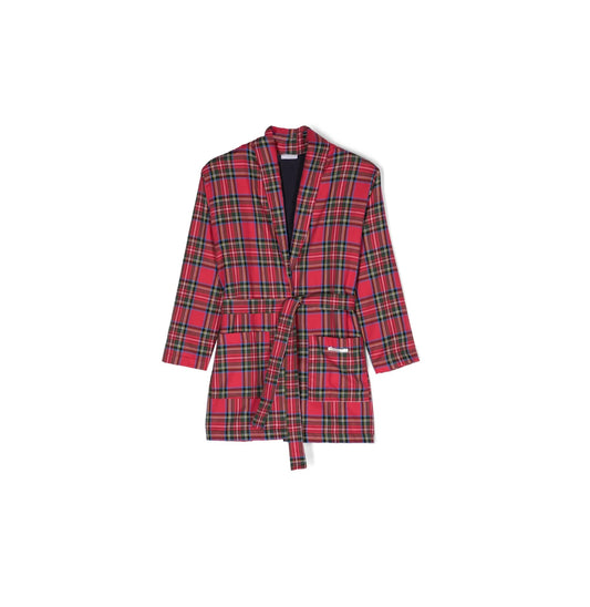 La Perla Kids
Tartan-print dressing gown