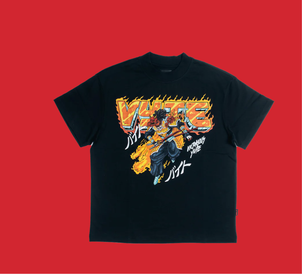 VY SAMURAI TEE - BLACK