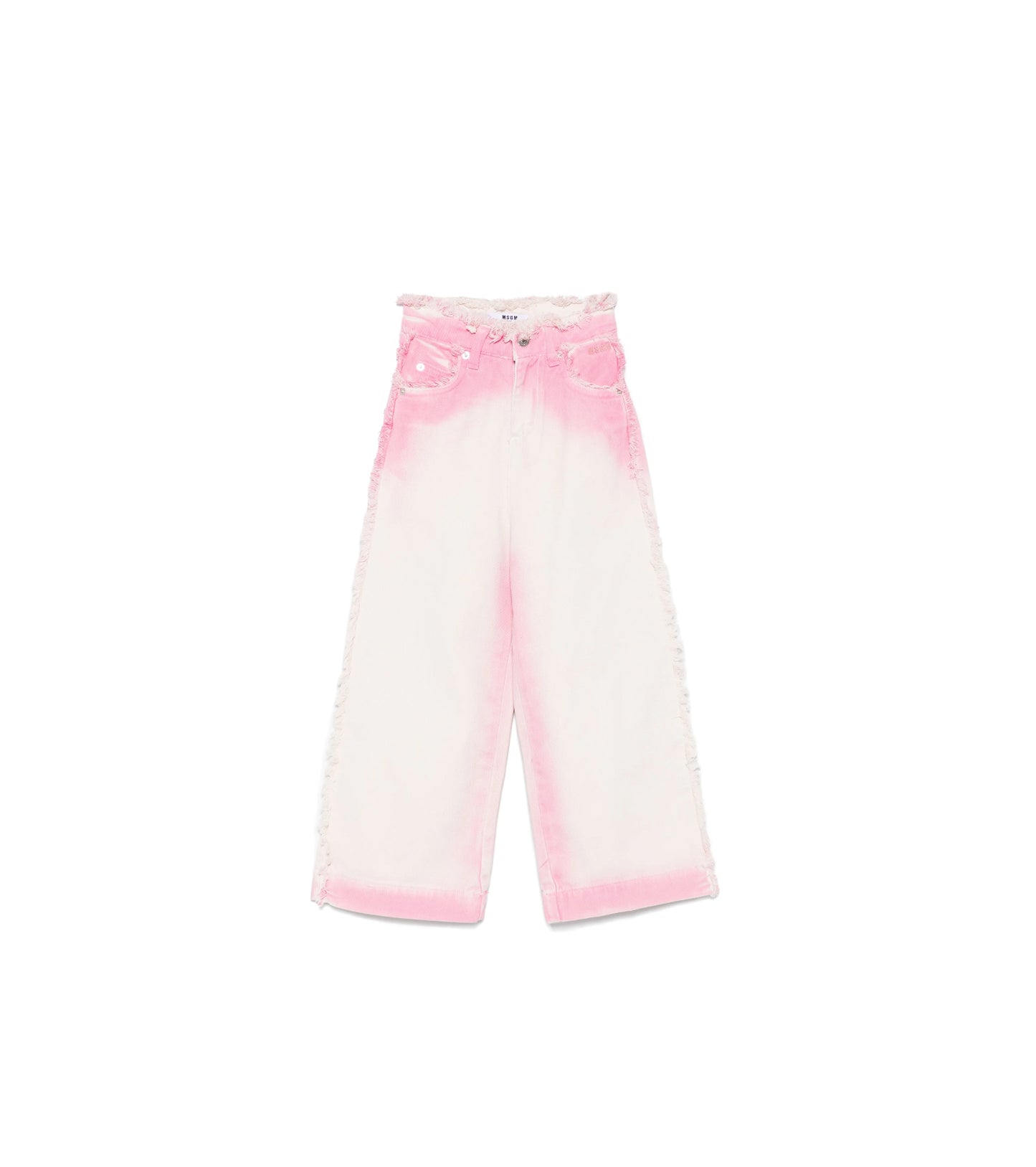 MSGM Kids airbrushed jeans