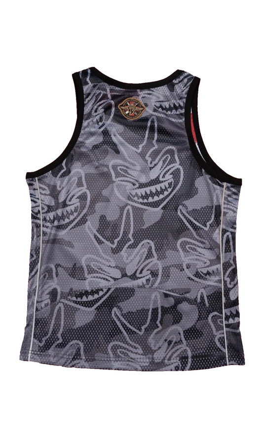 VY MESH TANK TOP - MASK CAMO