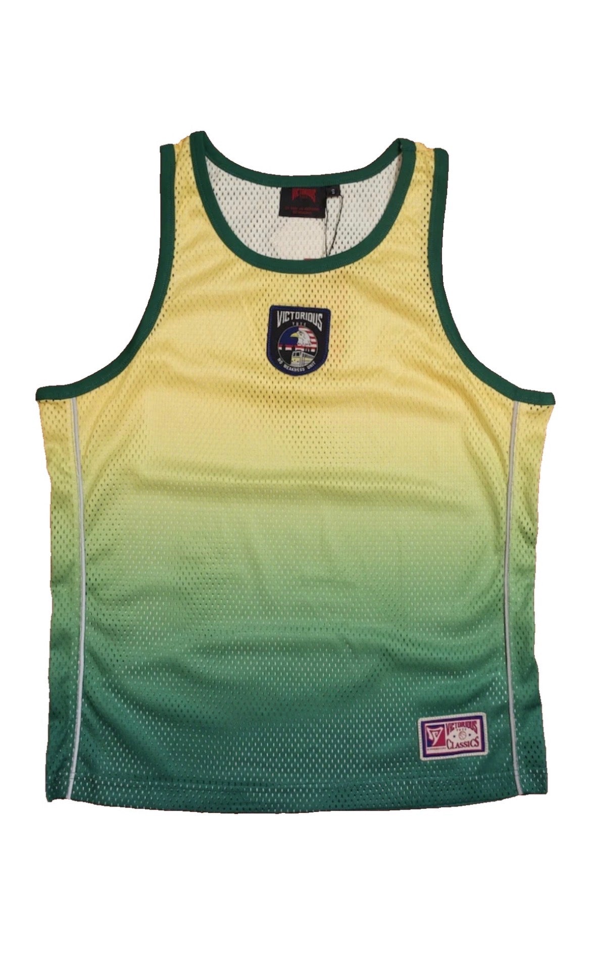VY MESH TANK TOP - YELLOW