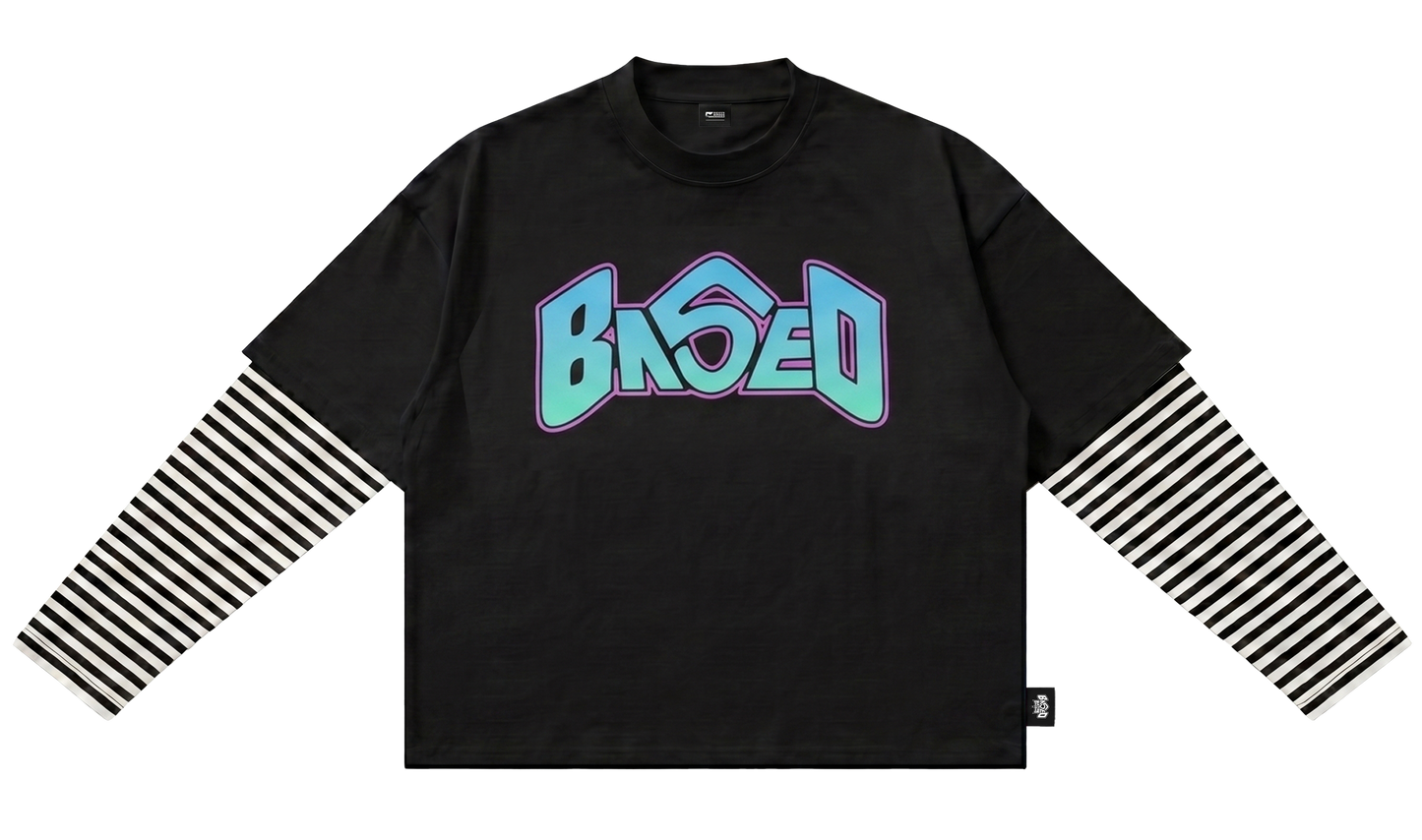 BASED NATION Double Long Sleeve Black