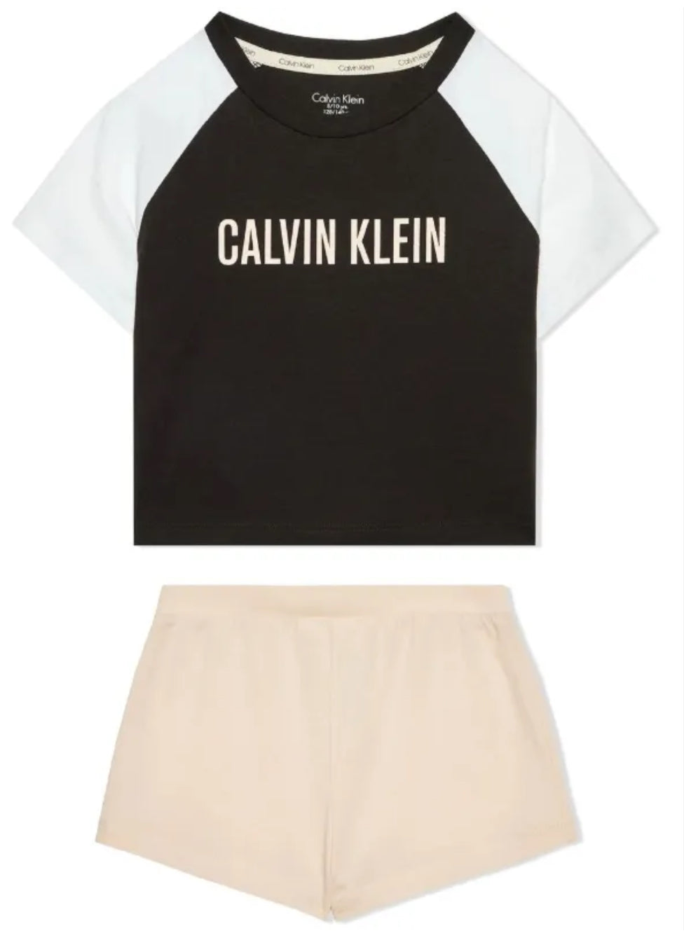 Calvin Klein Kids logo-print Pajama Shorts