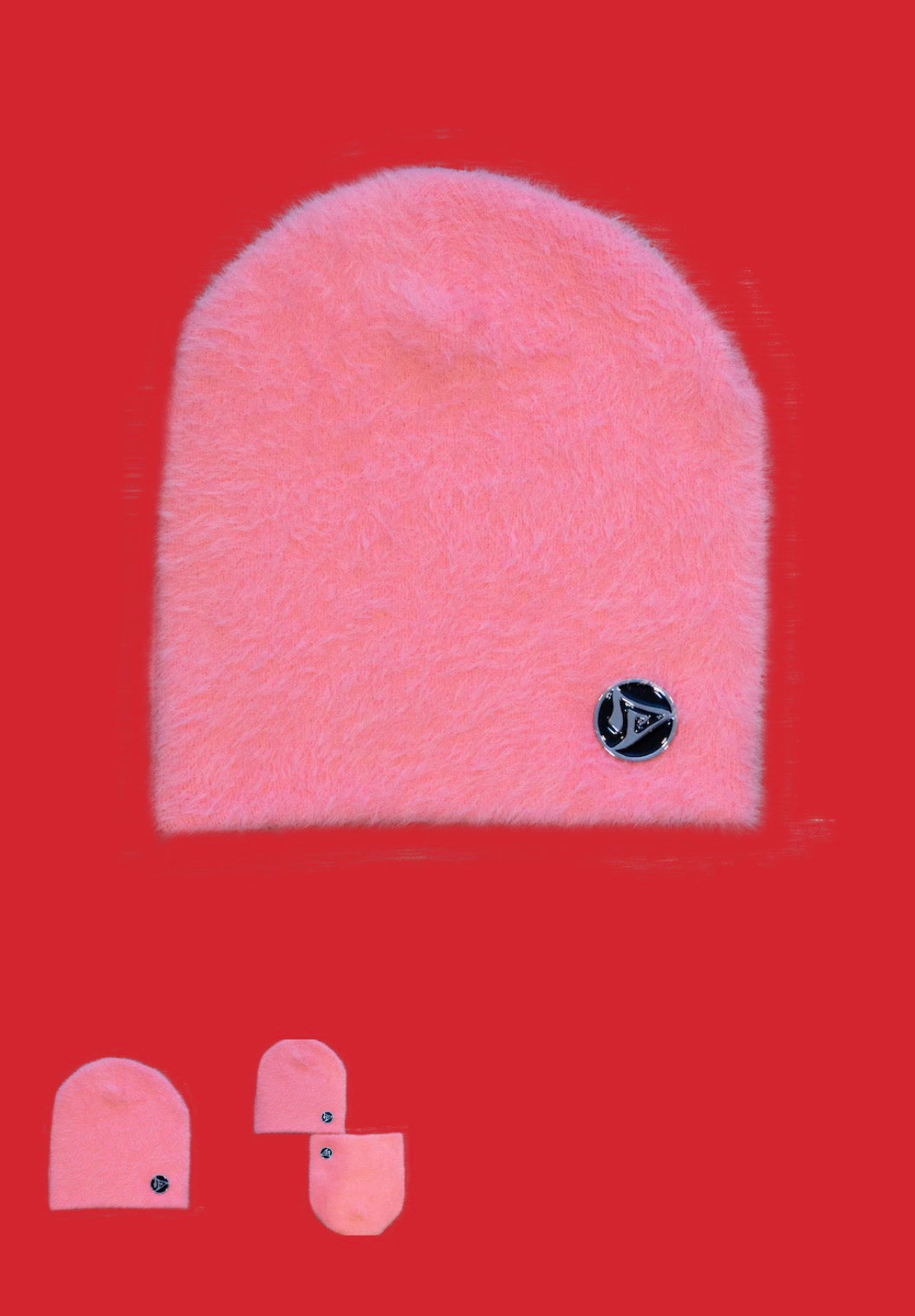 VY Mohair beanie - pink