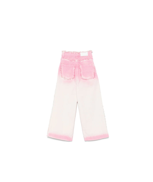MSGM Kids airbrushed jeans