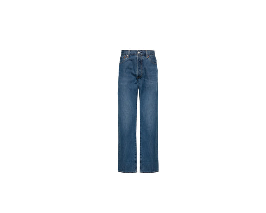 Levi's
501 mid-rise straight-leg jeans