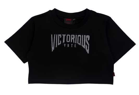 VY TEXT LOGO BABY BLACK T-SHIRT