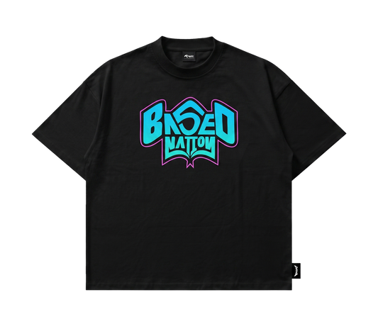 BASED NATION Voltage tee Black