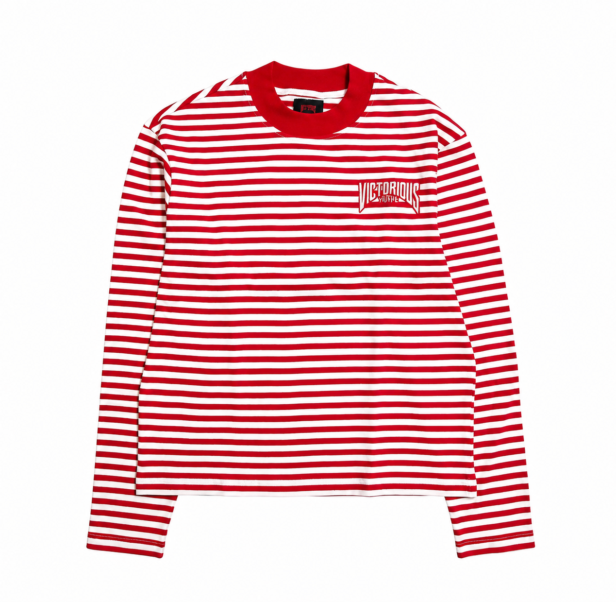 VY STRIPE TEE - RED
