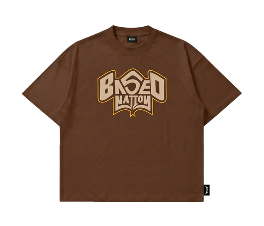 BASED NATION Voltage Tee Brown
