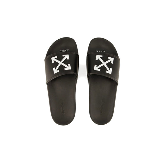 Off-White
arrow-print slip-on sliders