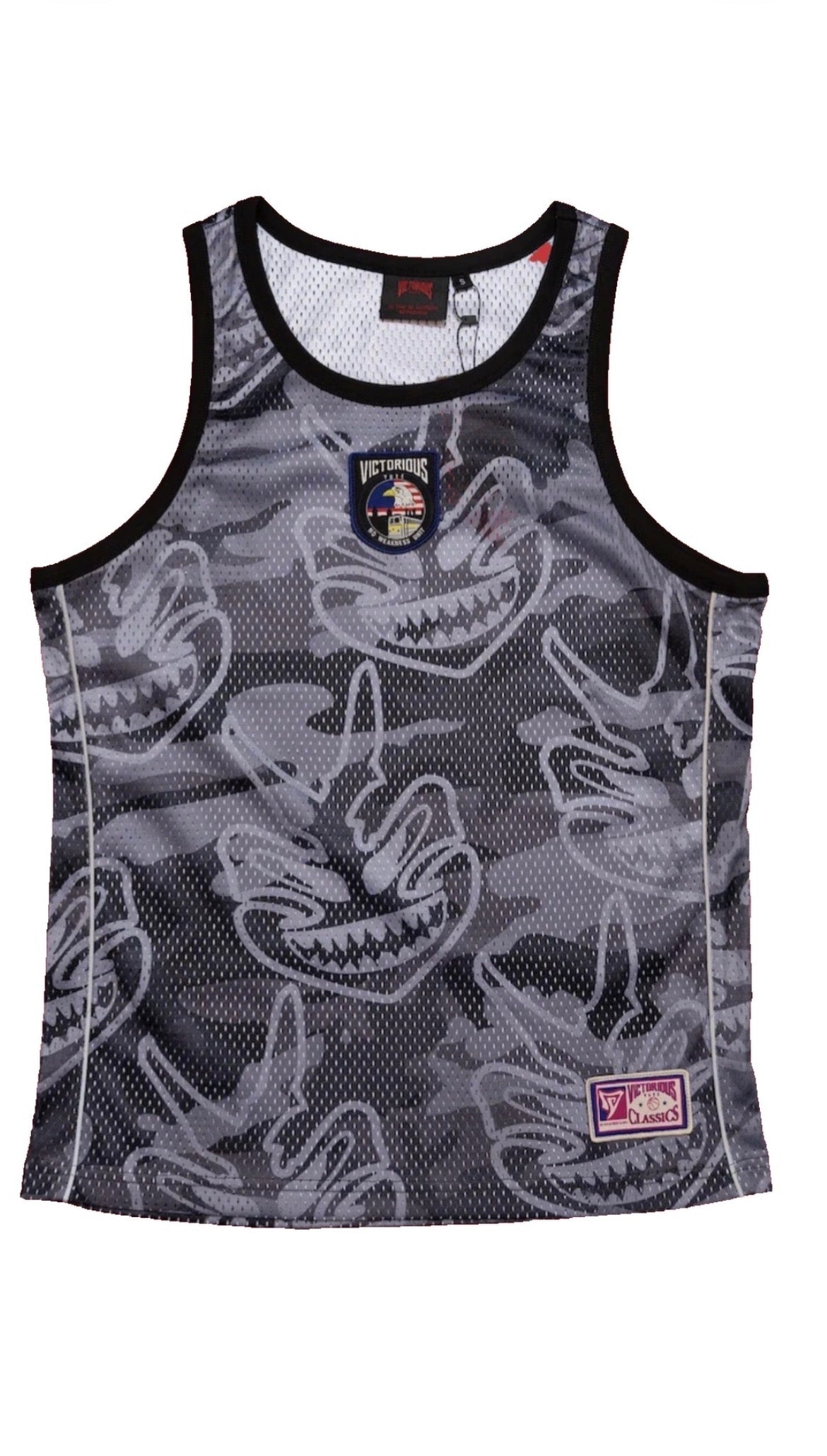 VY MESH TANK TOP - MASK CAMO