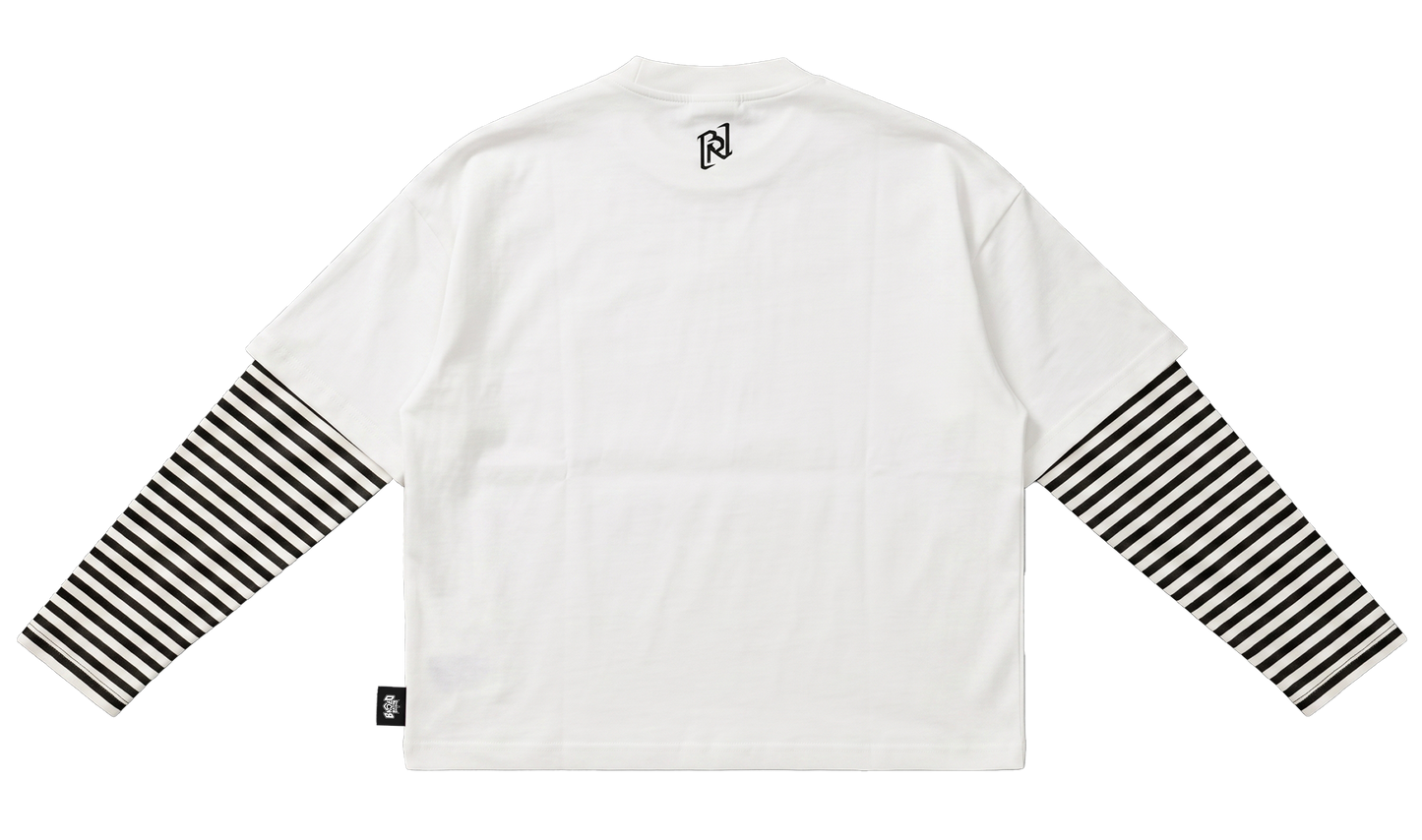 BASED NATION Double Long Sleeve White