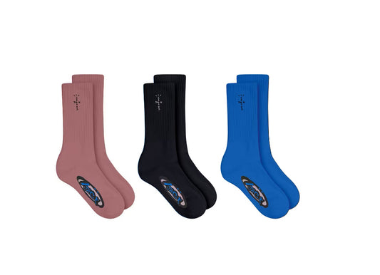 Travis Scott Cactus Jack Basic Socks (3-Pack)