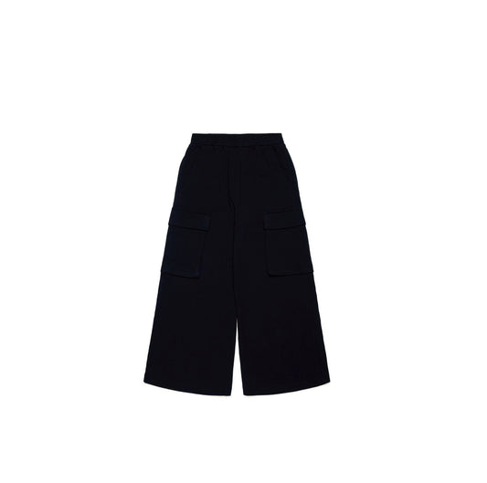 MM6 Maison Margiela Kids
Numbers-embroidered wide-leg trouser