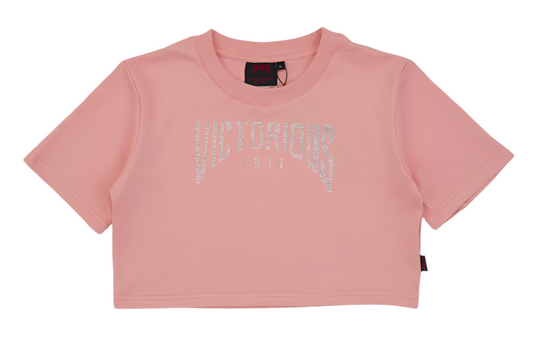 VY TEXT LOGO BABY PINK T-SHIRT