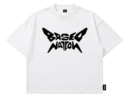 BASED NATION SIGNATURE TEE WHITE