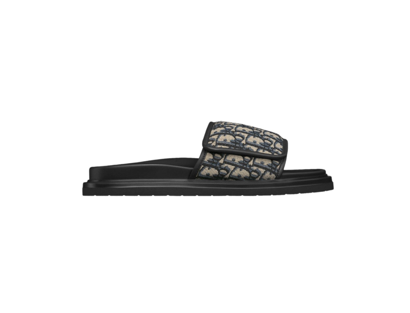 Dior Aqua Sandal 'Dior Oblique -
Black Beige'