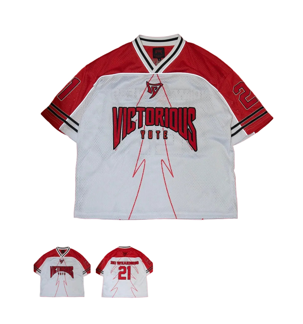 VY Reflective white mesh jersey