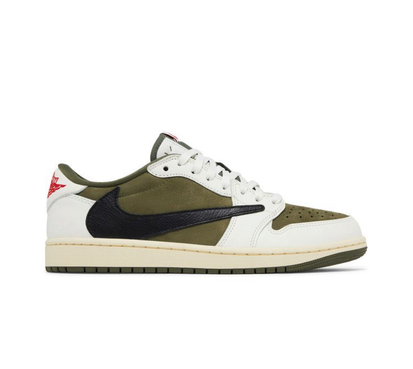 Travis Scott x Air Jordan 1 Retro Low OG SP 'Reverse Olive / Medi