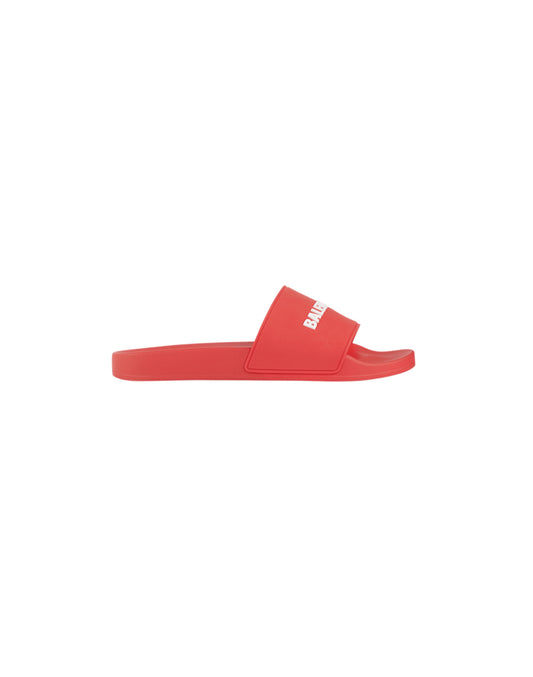 Balenciaga Pool Slides 'Red'